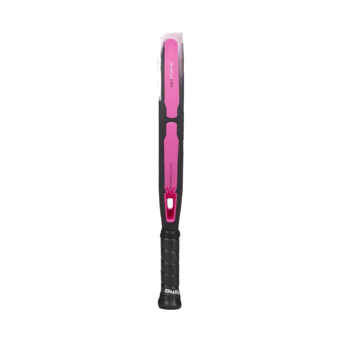 Bullpadel Wonder 2027 Padel Racket - Pink ExoFrame side profile
