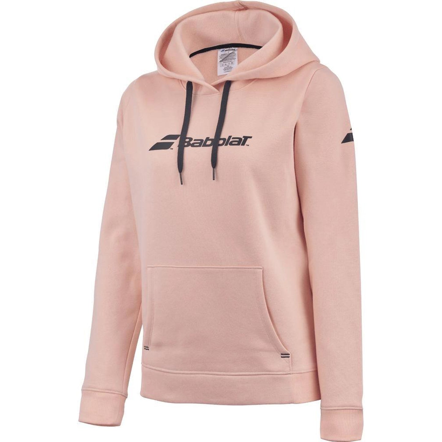 Babolat Exercise Hoodie Women - Tropical Peach - Three-quarter front