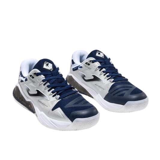 Joma Spin 2603 Padel Shoes Men - Navy Blue - Front three-quarter pair