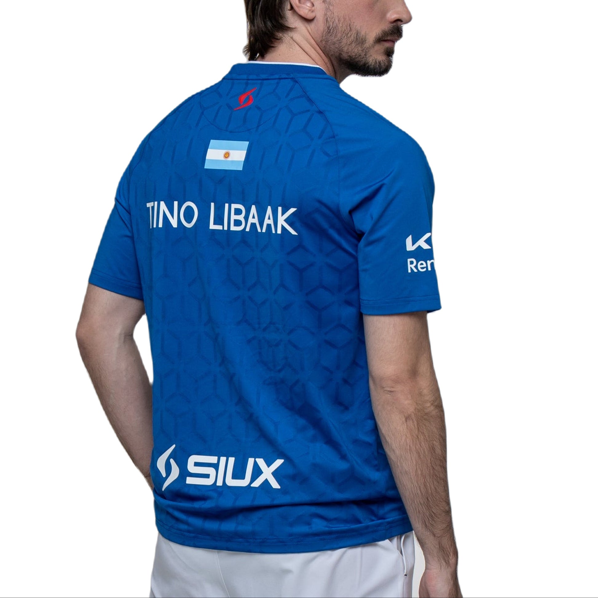 Siux Diablo X Tino Libaak 26 T-Shirt Men - Blue - Back