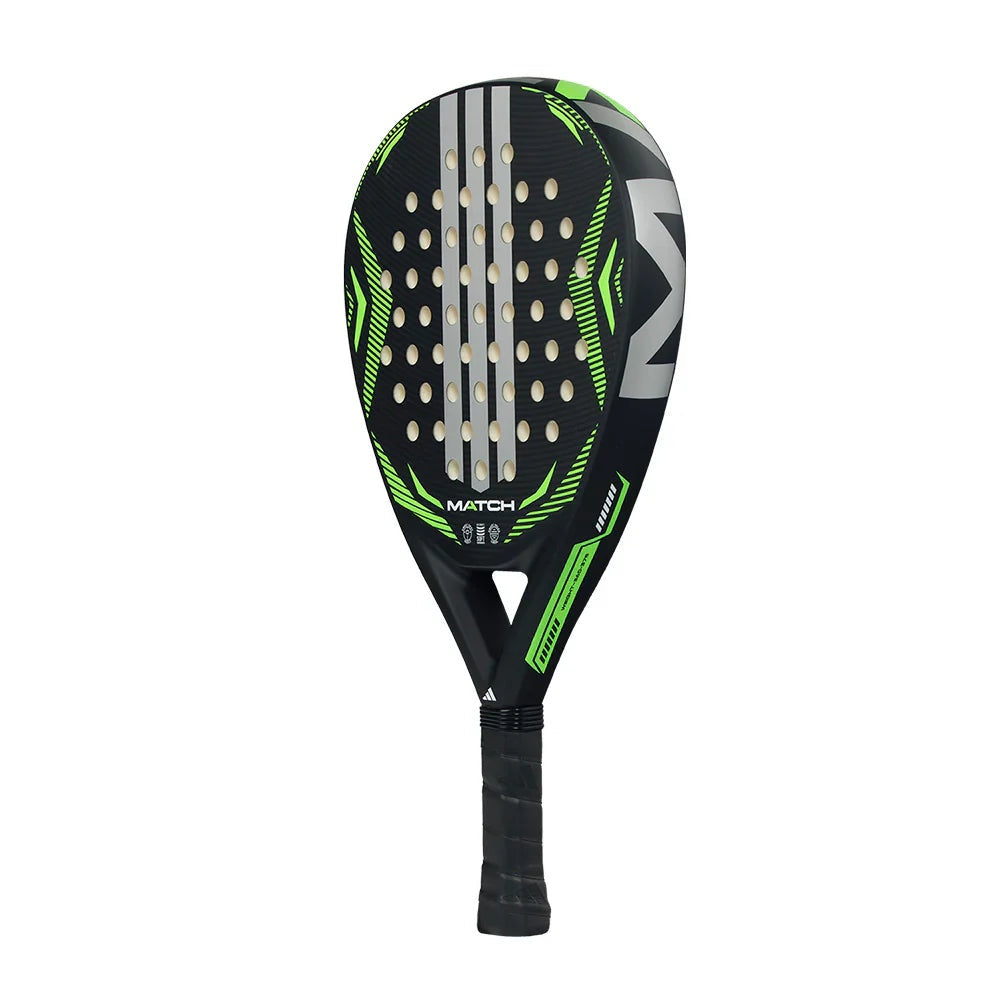 Adidas Match Black/Lime 2026 Padel Racket - Back