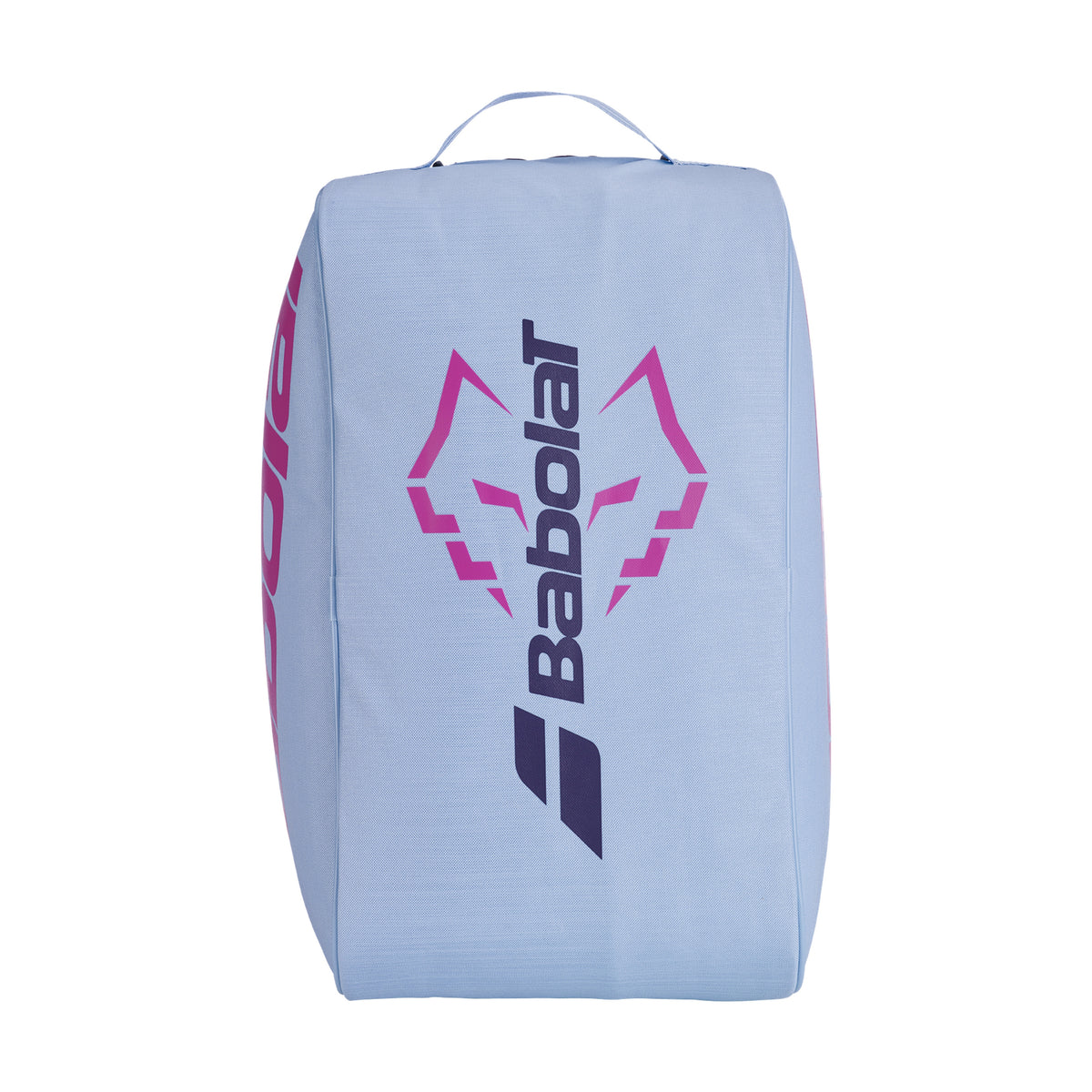 Babolat Court S Juan Lebrón Padel bag, sky blue base with El Lobo graphics