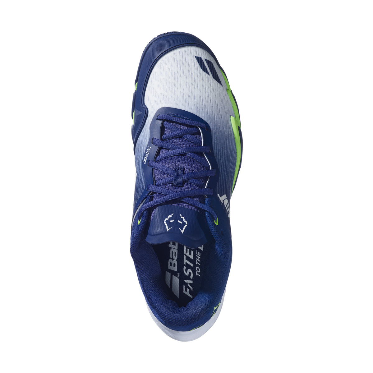 Babolat Premura 3 Juan Lebron Padel Shoes Men - Blue Depths/Green Flash - Top