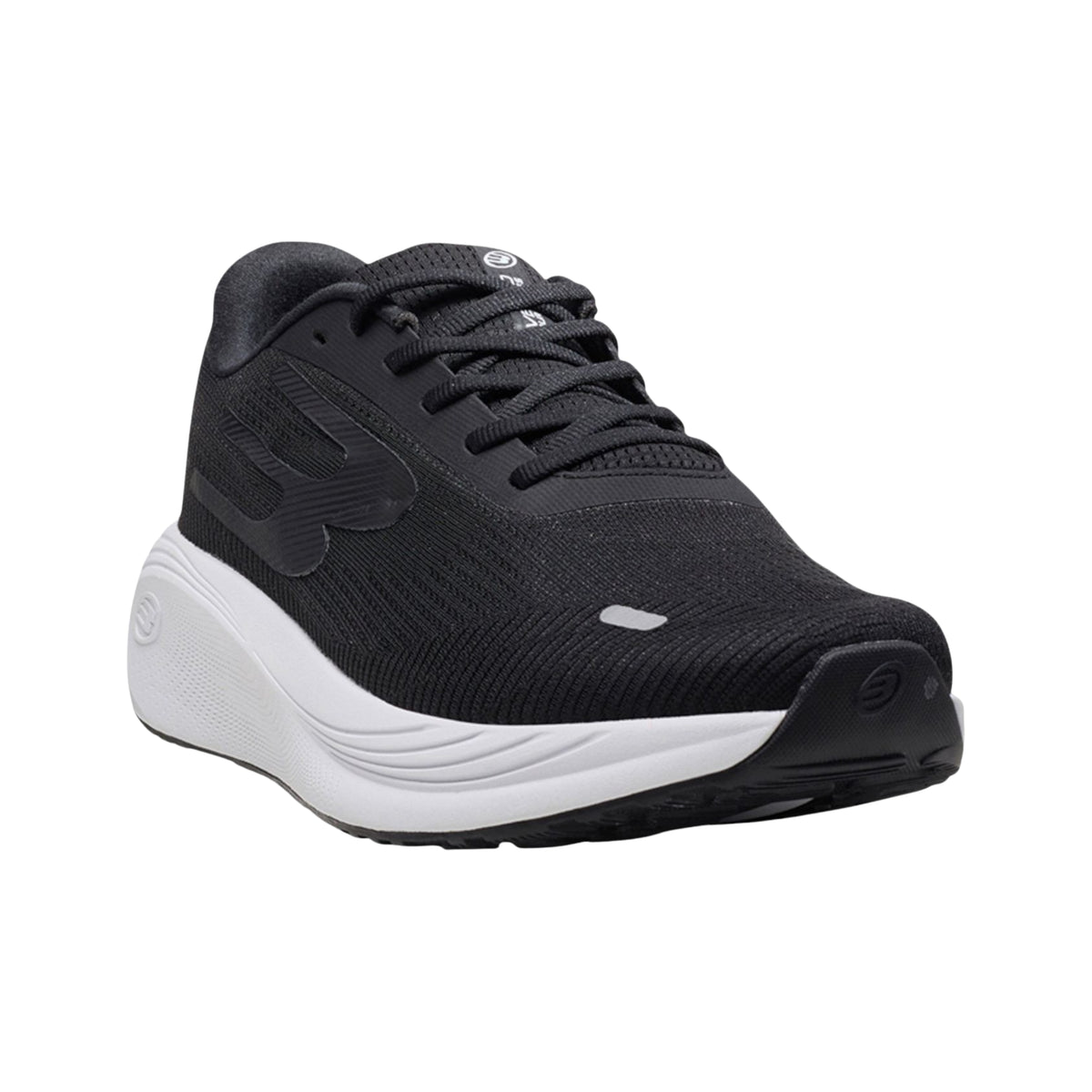 Bullpadel Move Pro 26V Padel shoes in black, front three-quarter view