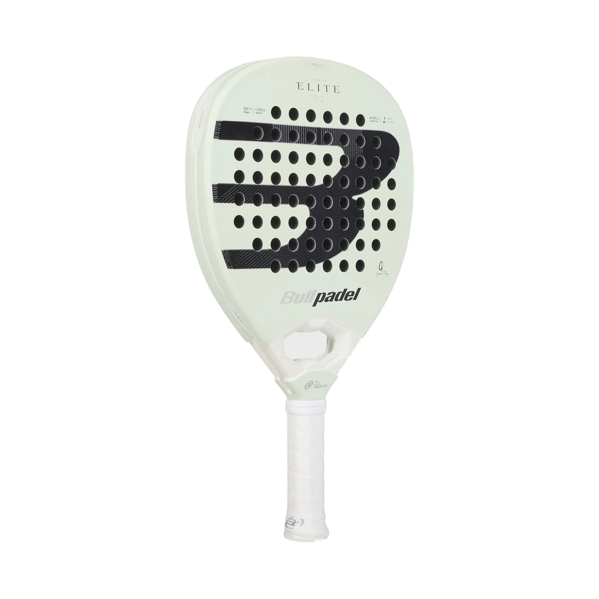 Bullpadel Elite 02 2027 Padel Racket - Three-Quarter Front