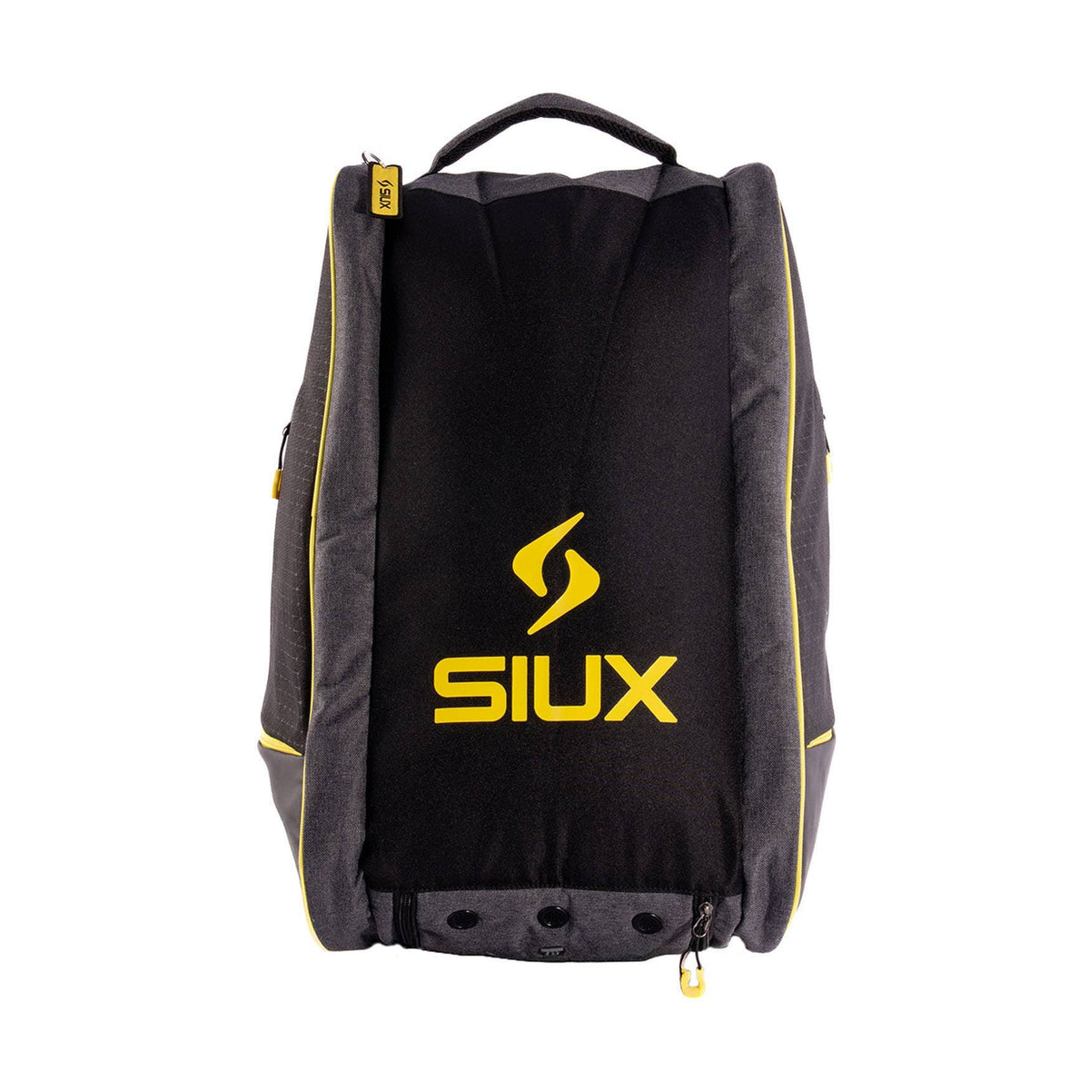 Siux Trail 2026 Padel Bag - Black - Logo Panel