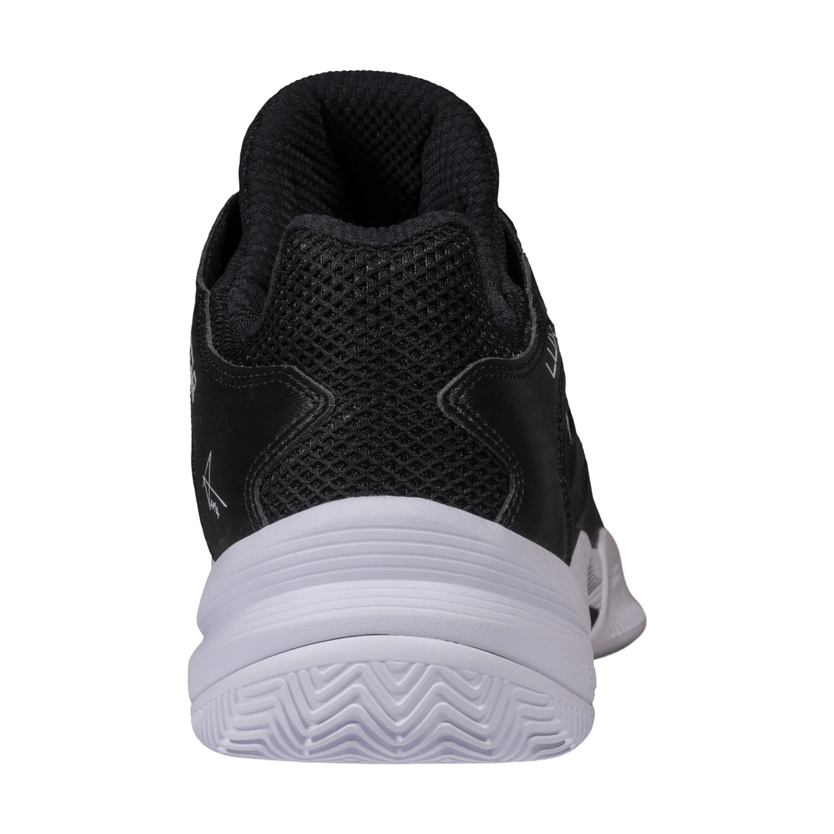 NOX AT10 Lux Padel Shoes - Black/White - Heel