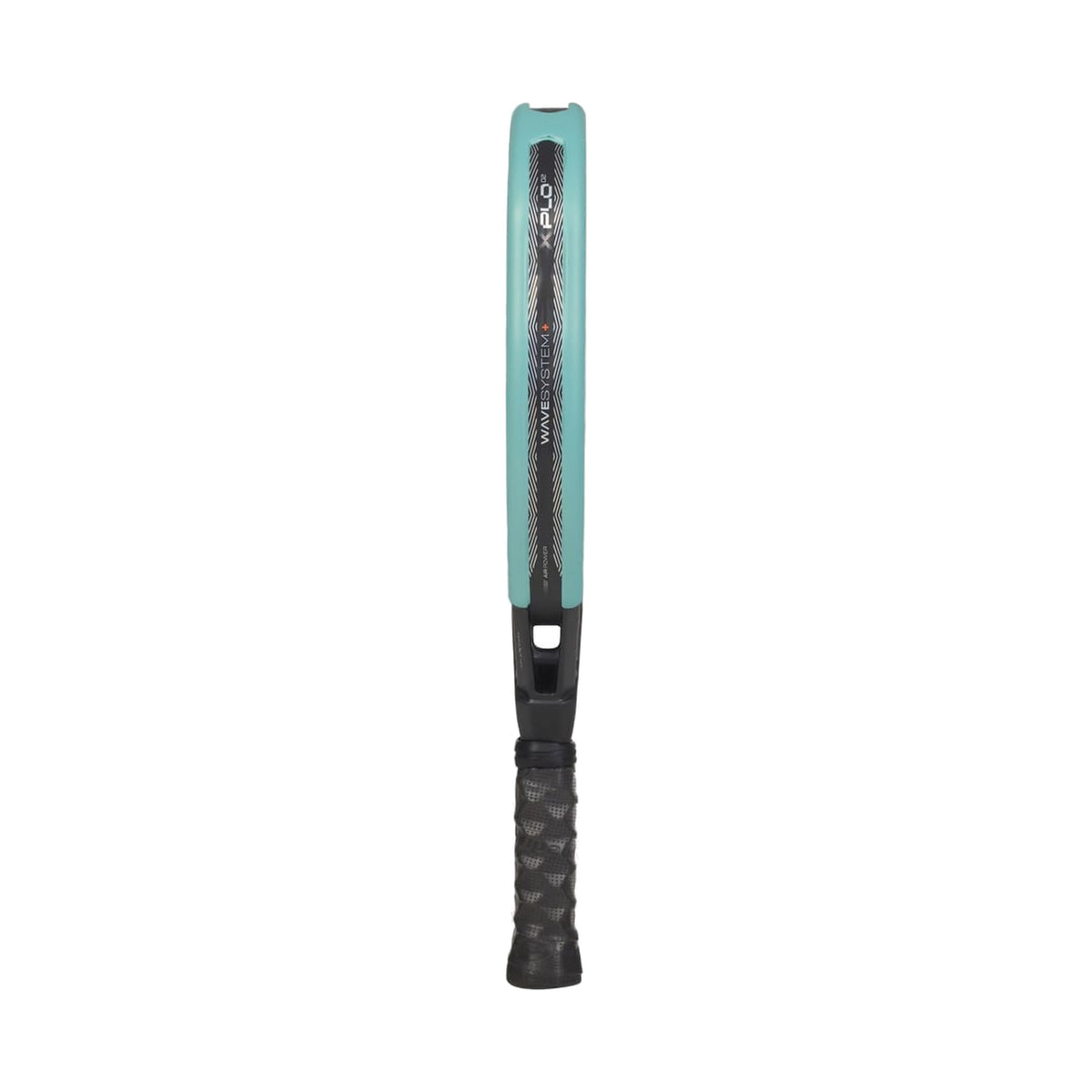 Bullpadel Xplo 02 2027 Padel Racket - Side profile showing frame and grip