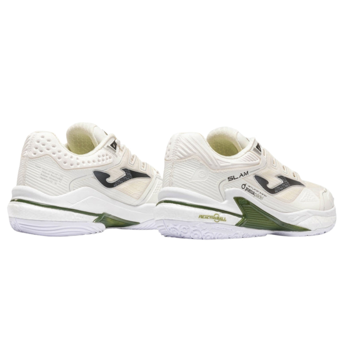 Joma Slam Men 2625 Padel Shoes - Beige - Rear three-quarter pair