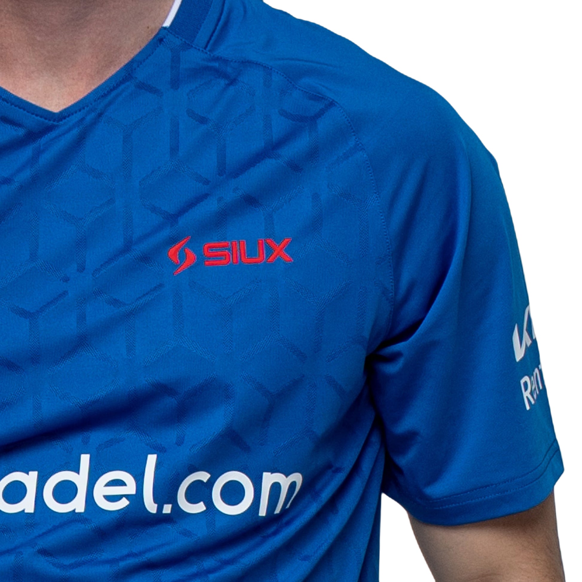 Siux Diablo X Tino Libaak 26 T-Shirt Men - Blue - Fabric and logo detail