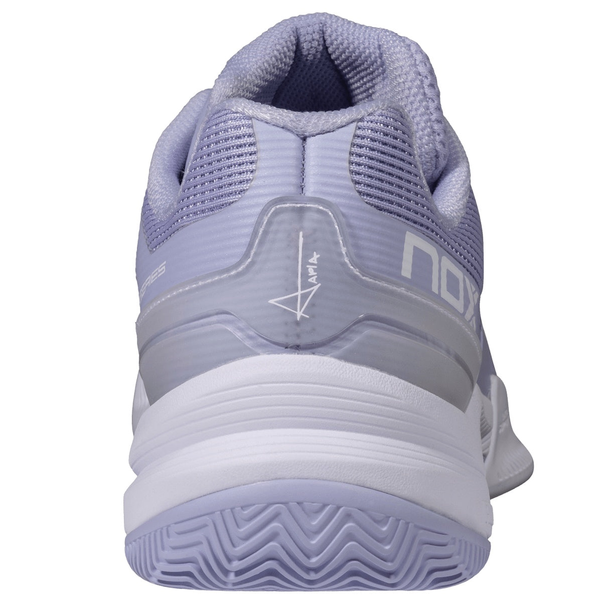 NOX AT10 Pro - Purple/White Padel Shoes - Top