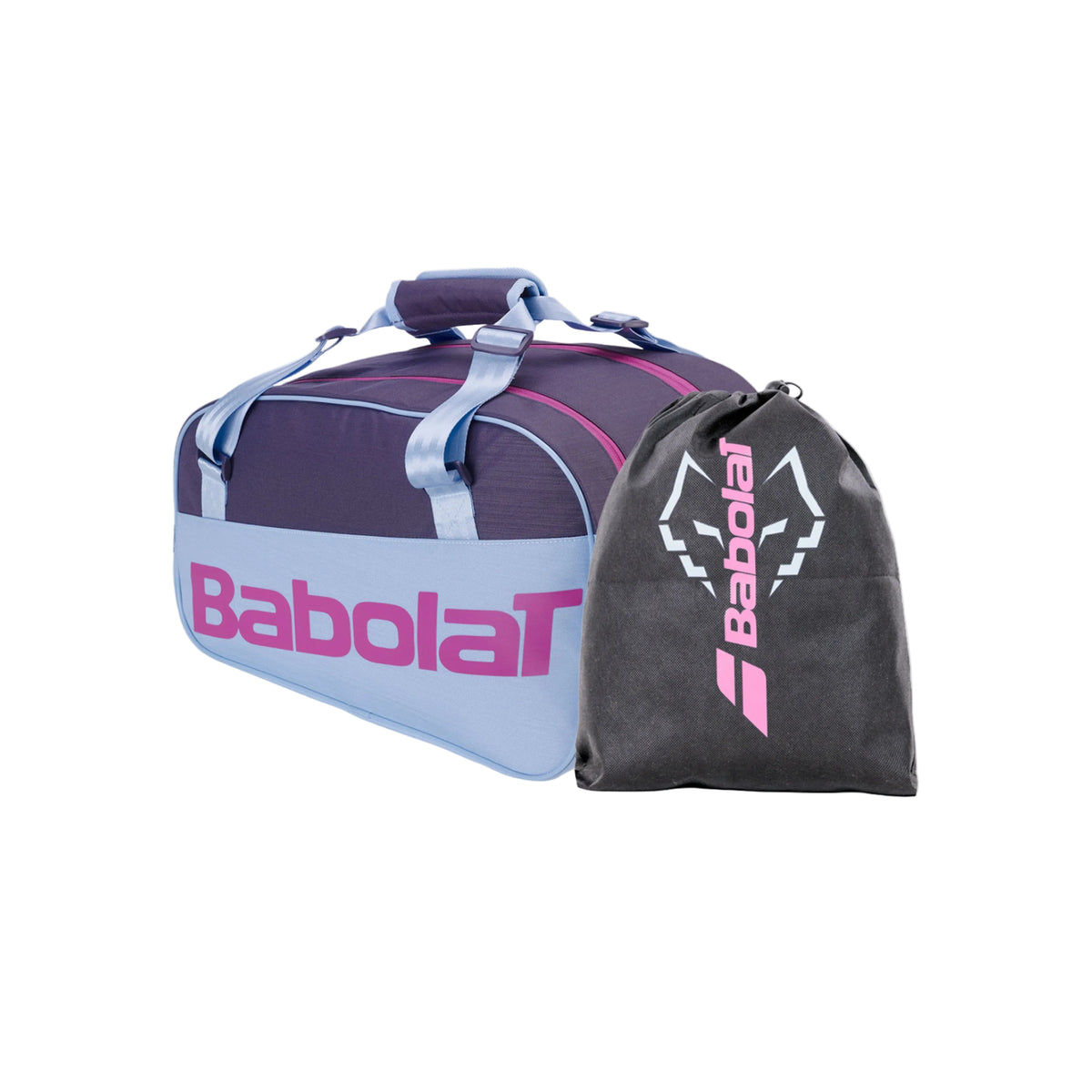 Babolat Court S Juan Lebrón Padel bag with included black drawstring shoe sack