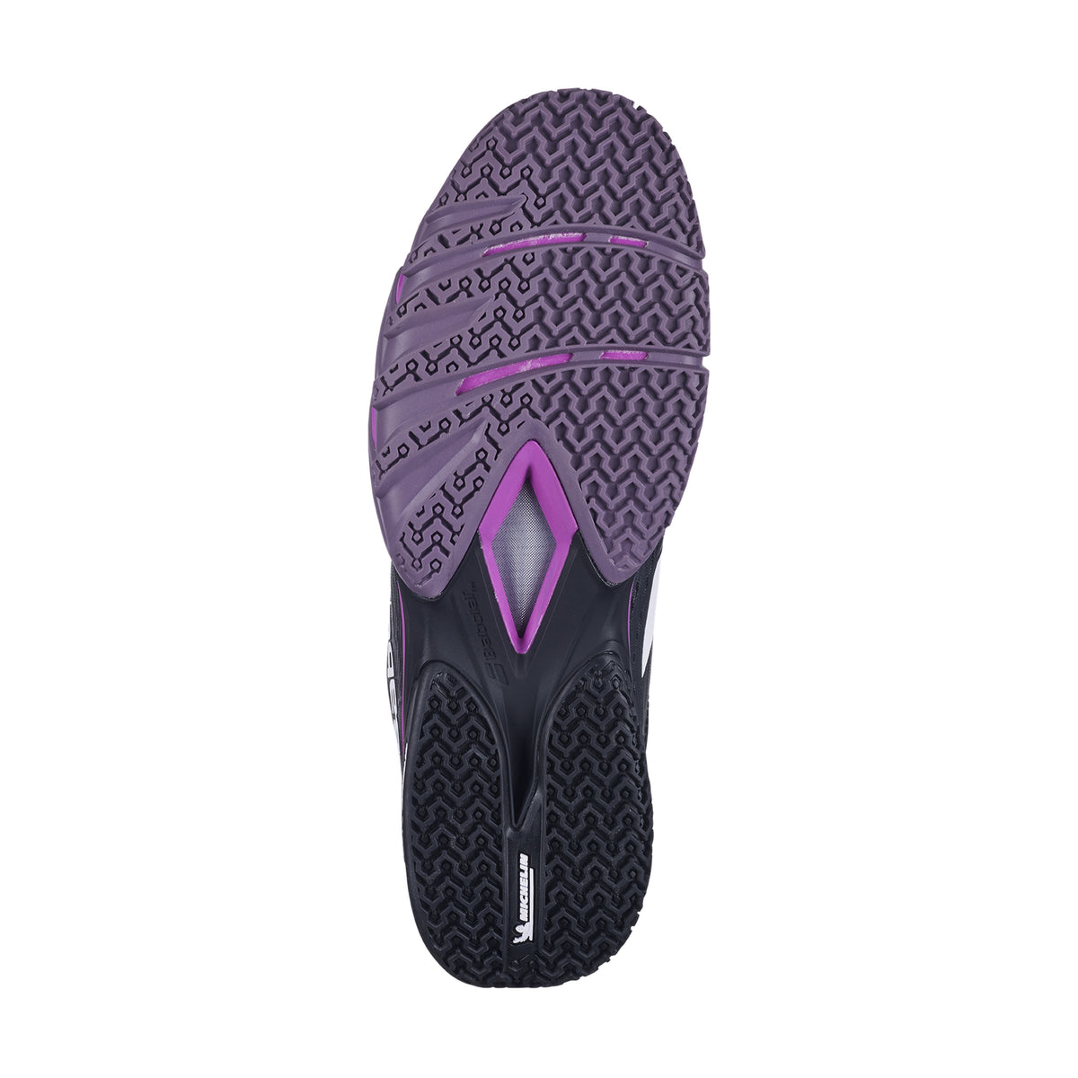 Babolat Jet Premura 3 Lebron Padel Shoes Men - Black/Plum - Outsole