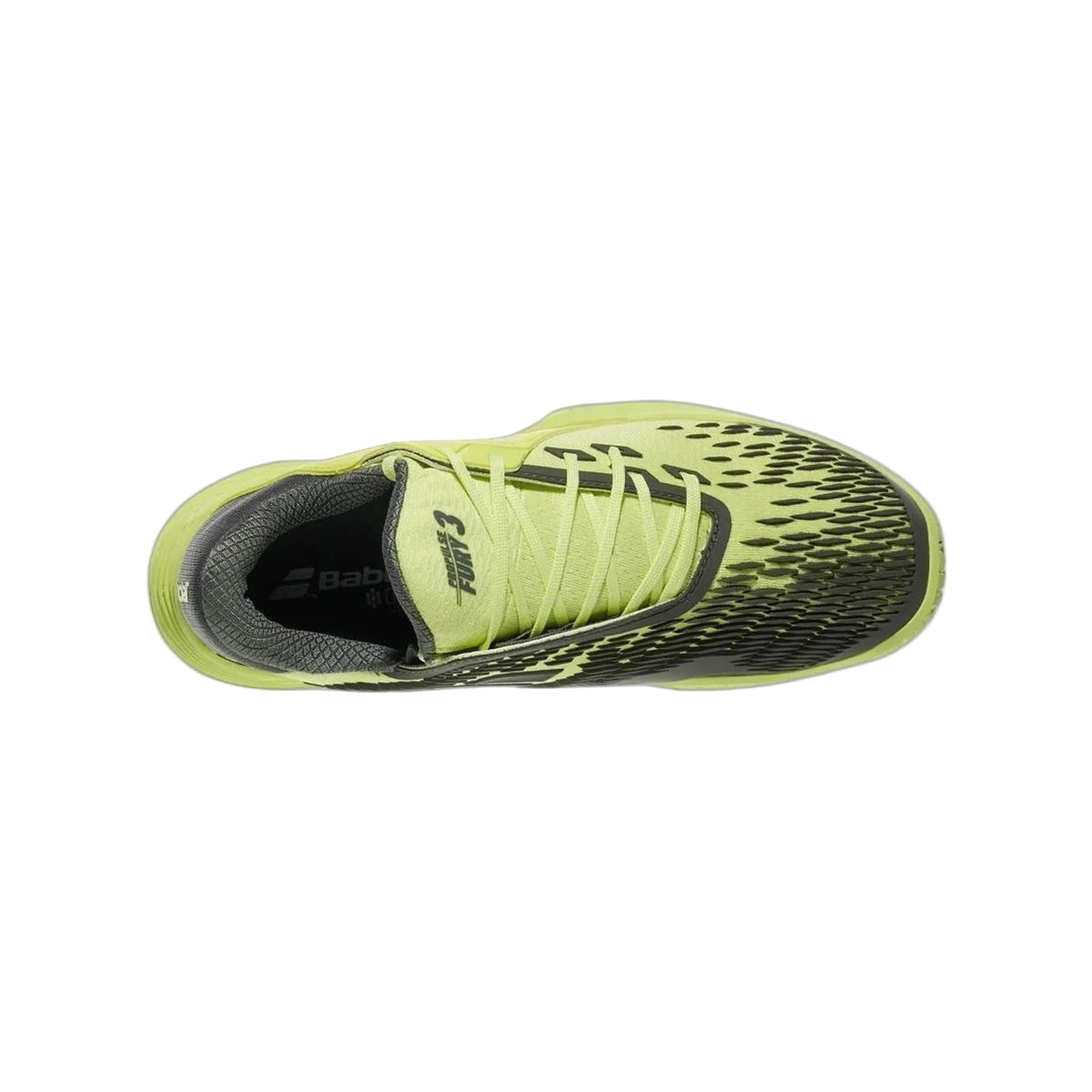 Babolat Propulse Fury 3 All Court Shoes Men - Sunny Lime/Grey - Top