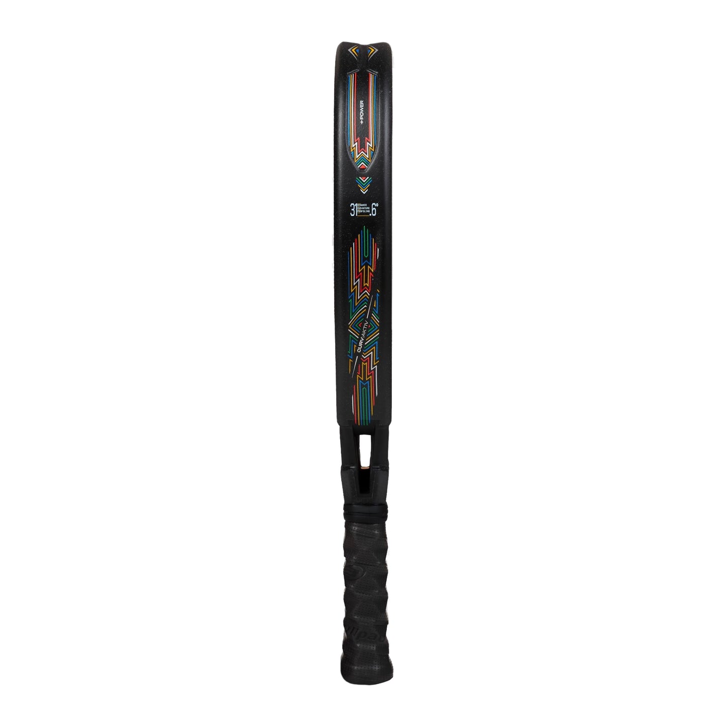 Bullpadel Vertex 05 Pretoria LTD Padel Racket, side profile, 38 mm frame
