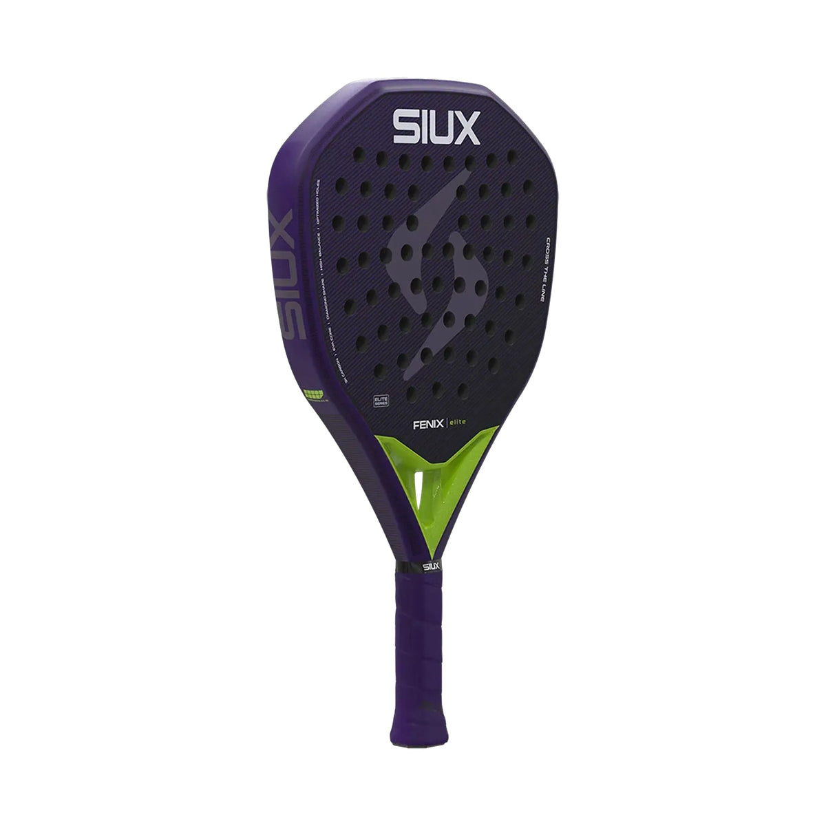 Siux Fenix Elite 6 2026 Padel Racket, three-quarter front view from left