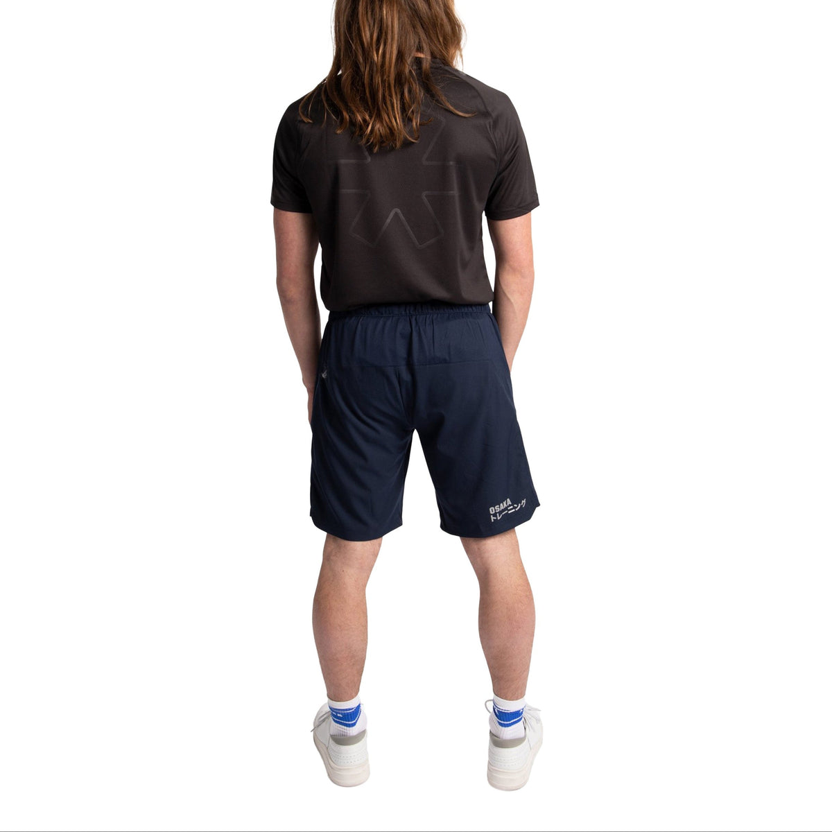 Osaka Training Shorts Men - Navy back on model