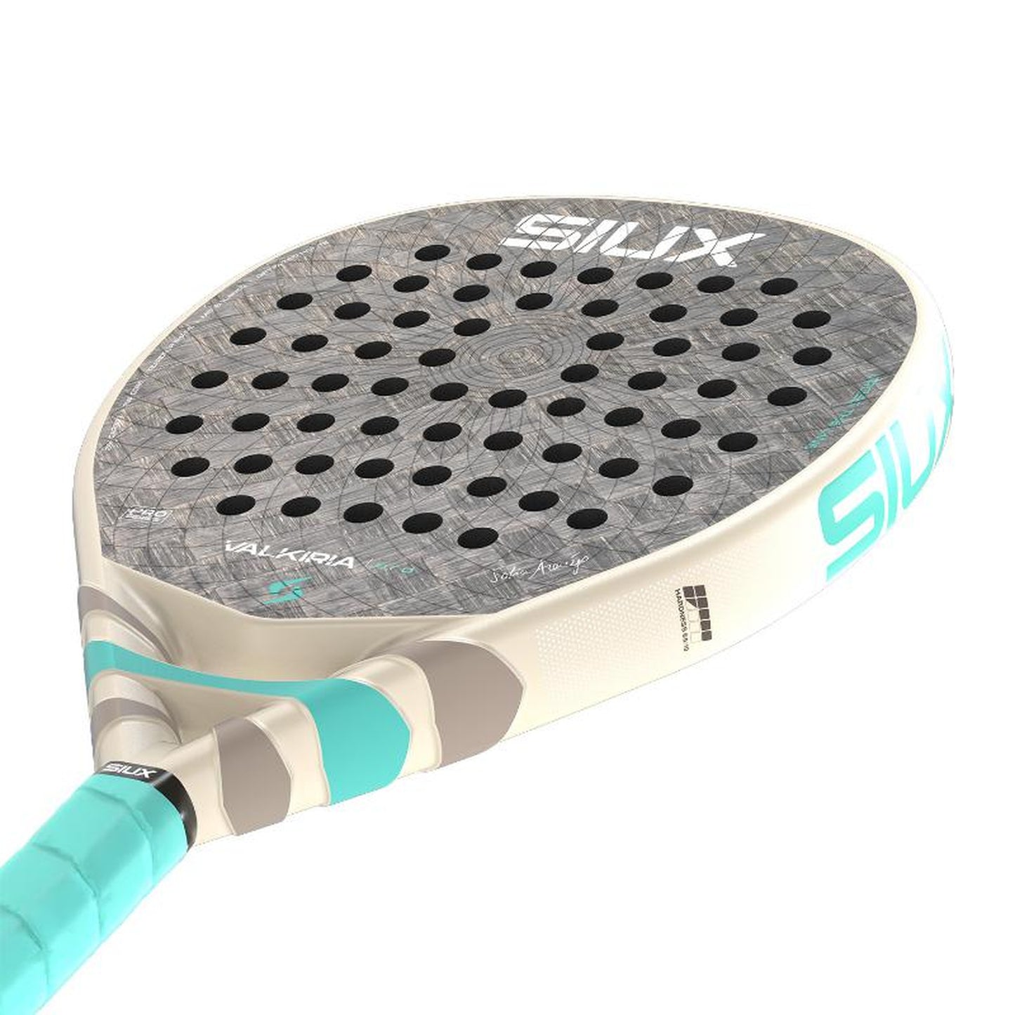 Siux Valkyria Pro Sofia Araujo 2026 Padel Racket - Frame Edge Detail