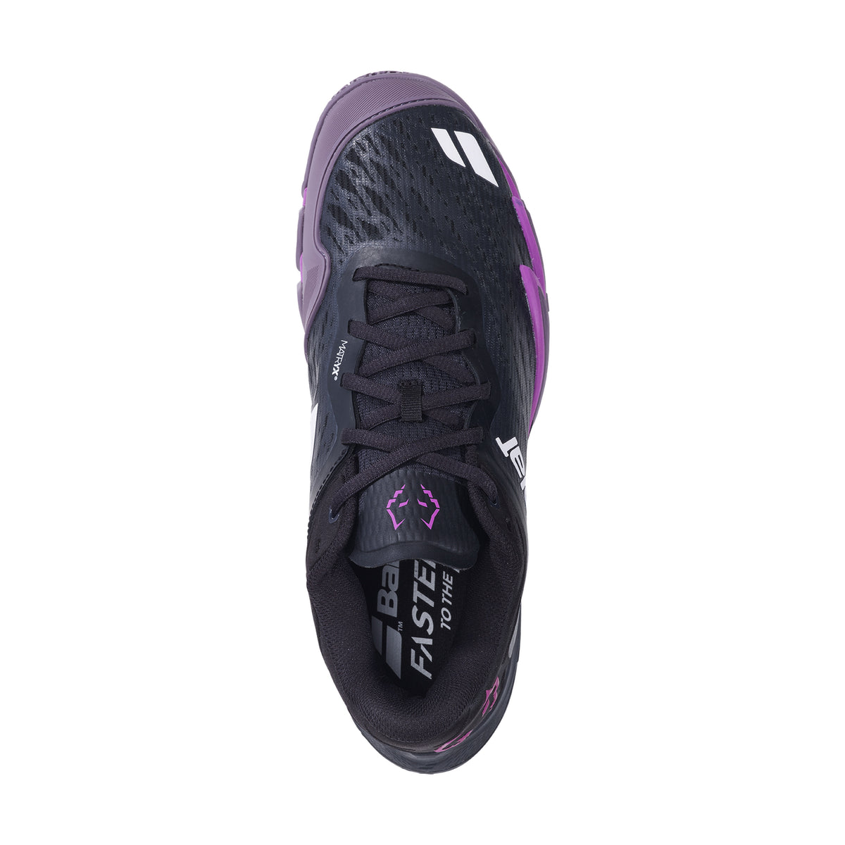 Babolat Jet Premura 3 Lebron Padel Shoes Men - Black/Plum - Top