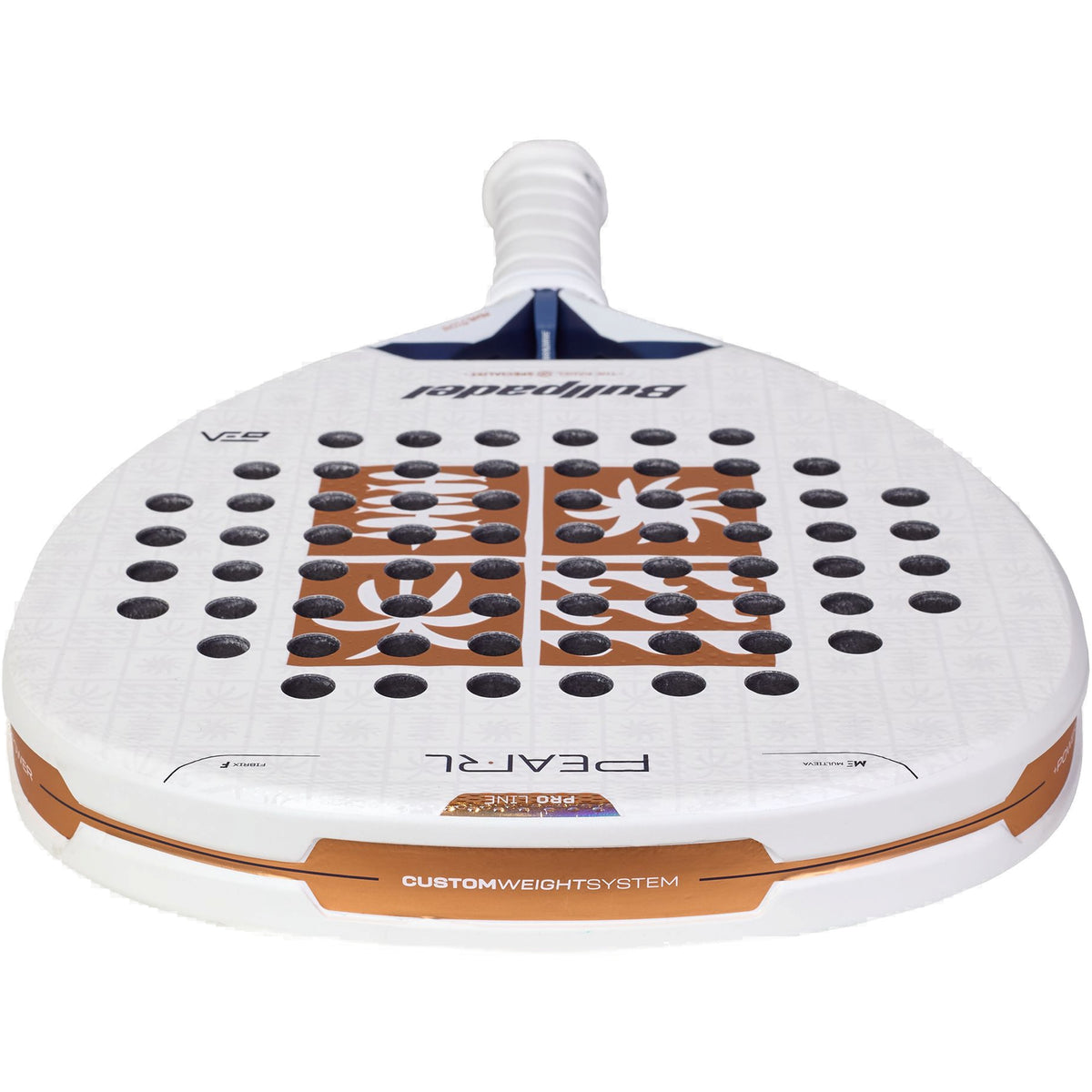 Bullpadel Pearl 2027 Padel Racket - Top-Down Head Detail