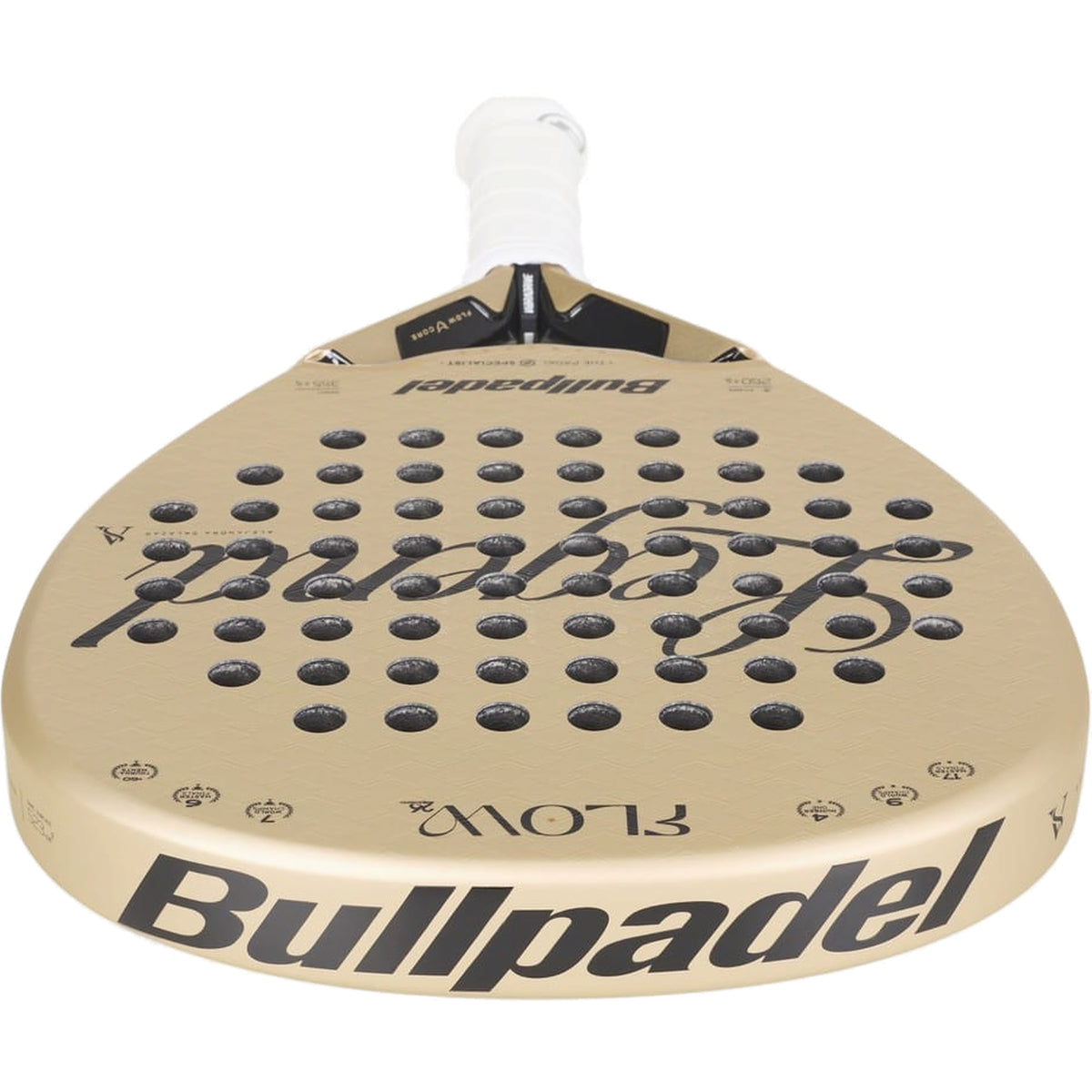 Bullpadel Flow Legend 2027 Padel Racket - Crown and Frame Detail