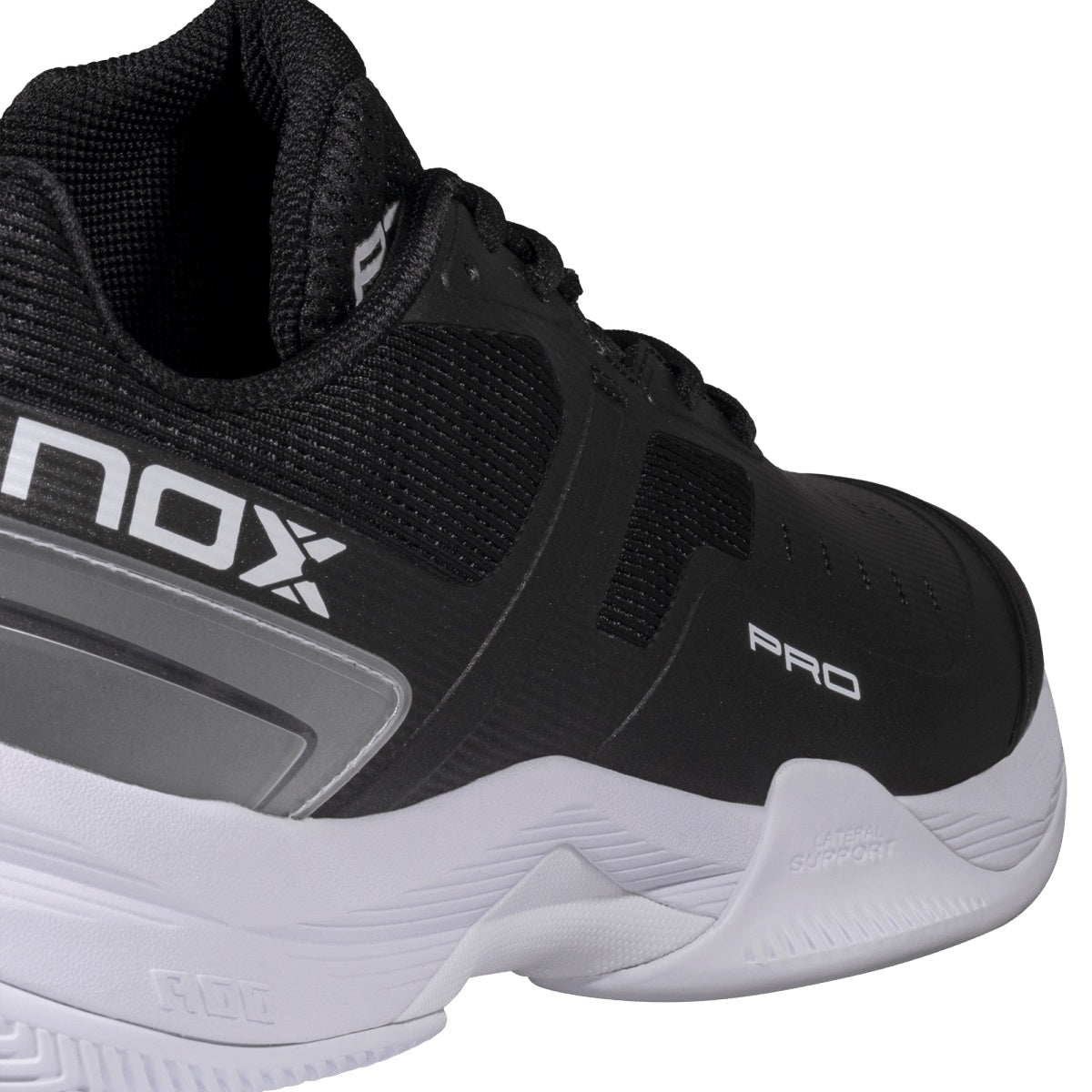 NOX AT10 Pro Black/White Padel Shoes - Top