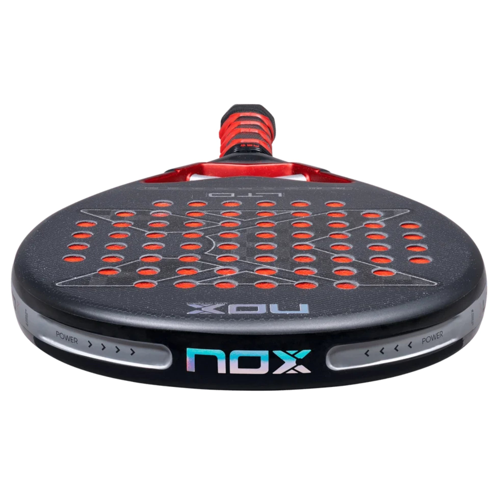 NOX AT10 Genius 12K XTREM LTD 2026 racket face and frame detail