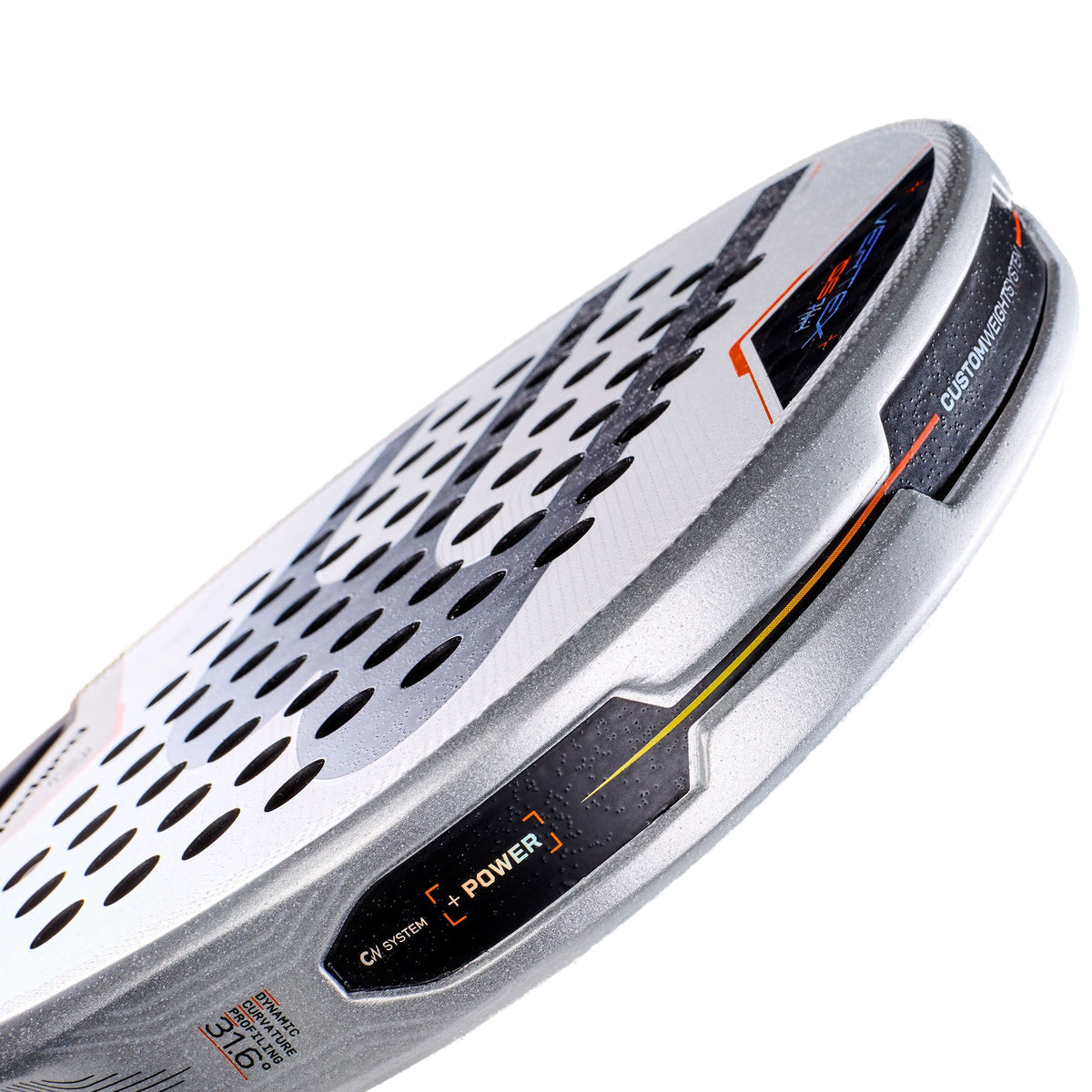 Bullpadel Vertex 05 Hybrid 2027 Padel racket, outer frame edge close-up