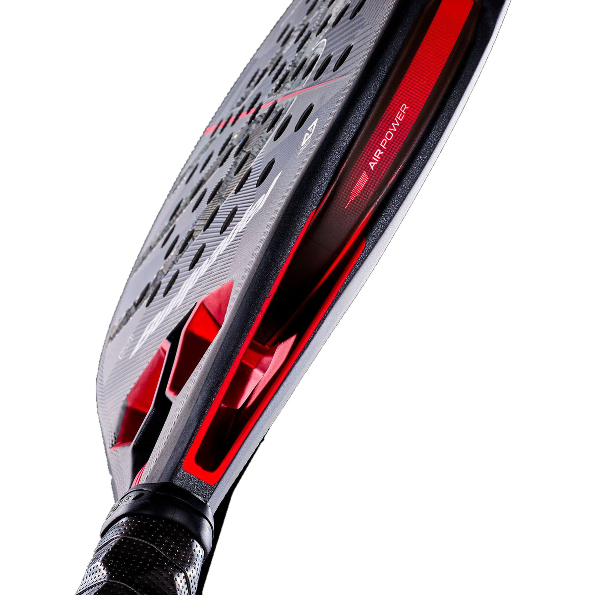 Bullpadel Hack 05 Hybrid 2027 Padel racket, air channel detail