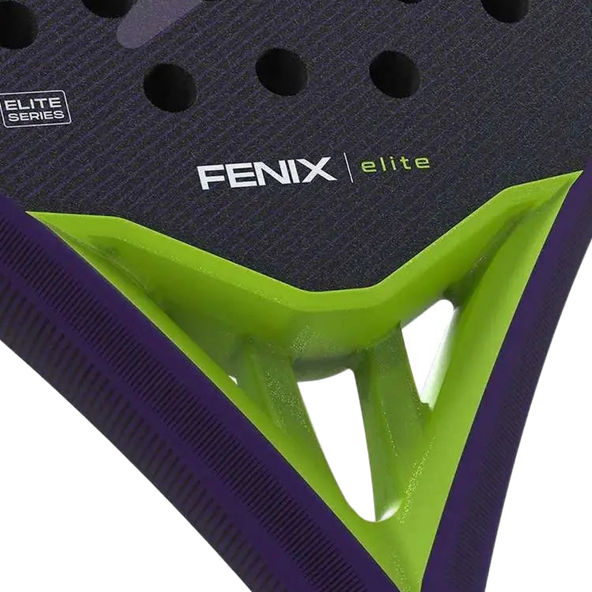 Siux Fenix Elite 6 2026 Padel Racket, heart bridge detail