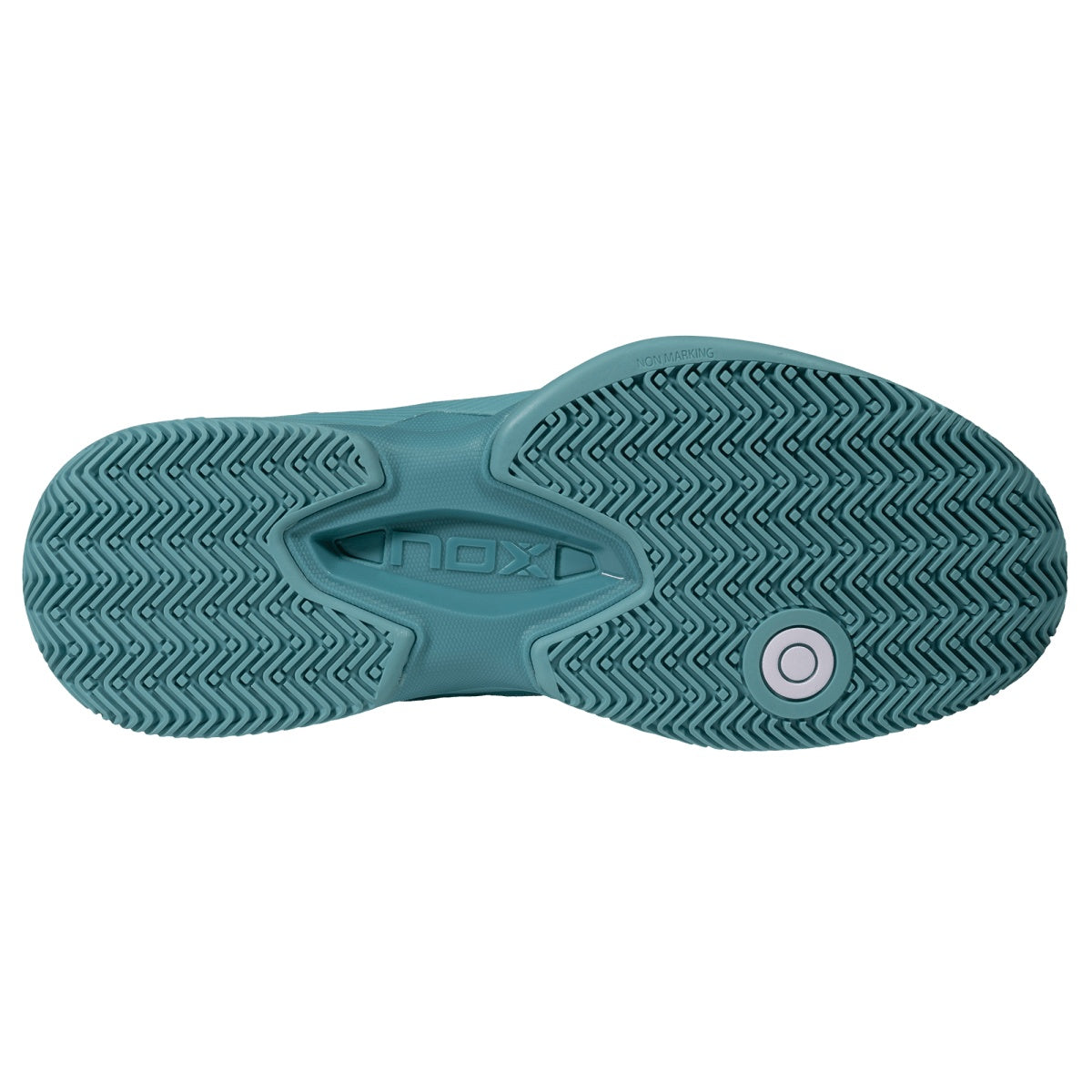 NOX AT10 Pro Turquoise/White Padel Shoes - Outsole