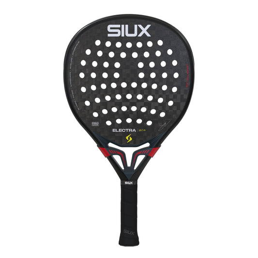 Siux Electra Pro 2026 Padel Racket - Shadow Red - Front