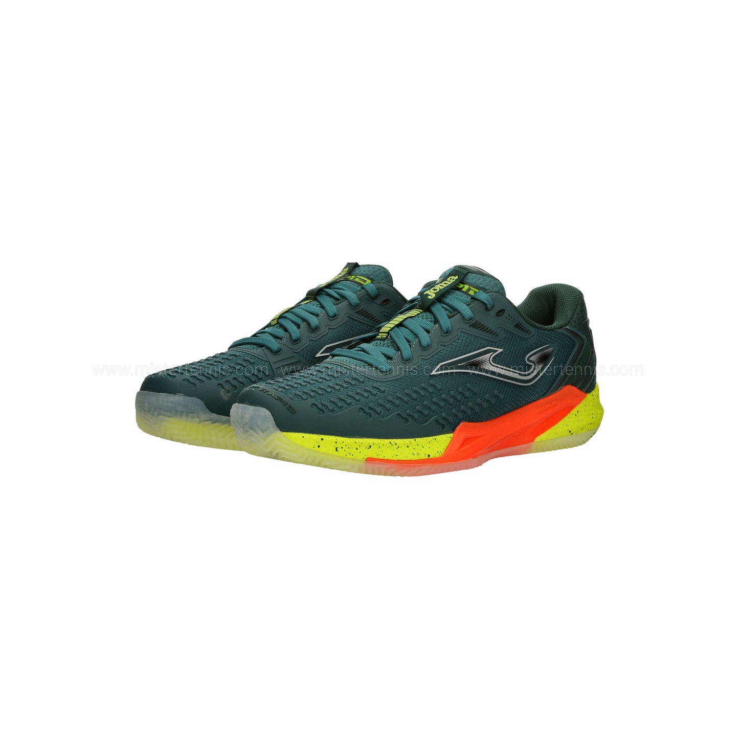 Joma Rapid Men 2617 Padel Shoes - Petroleum Grey - Heel