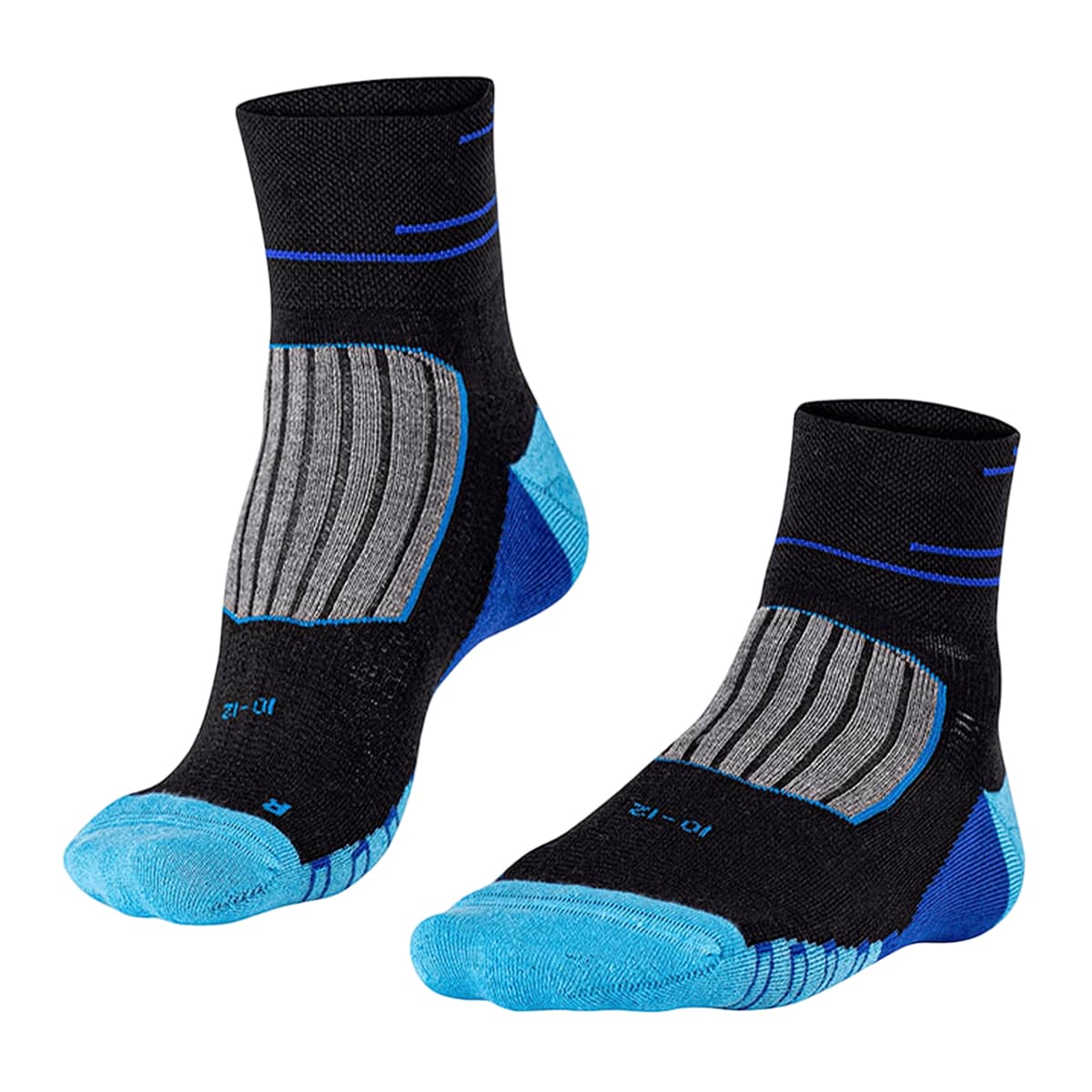 Falke Pressure Free Socks-Black Front