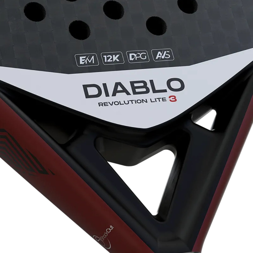 Siux Diablo Revolution Lite 3 Padel Racket - Heart