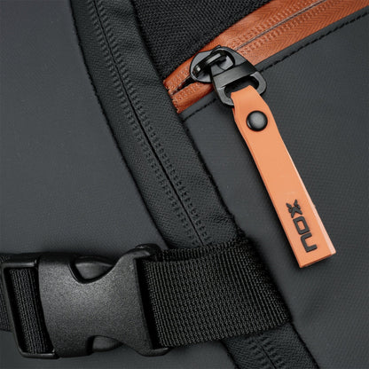 NOX Luxury Open Series Backpack - Black/Brown - Zip