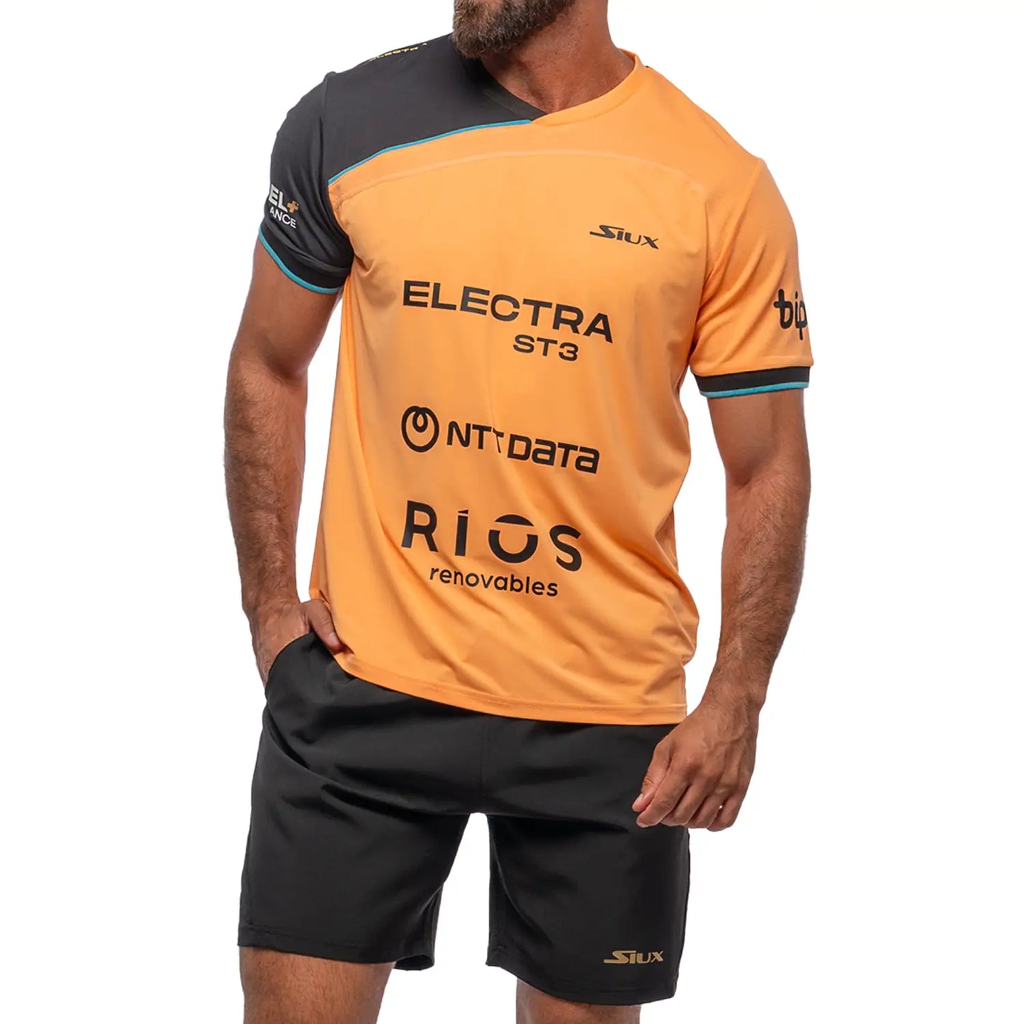 Siux Electra Stupa Official T-Shirt Orange - Cover