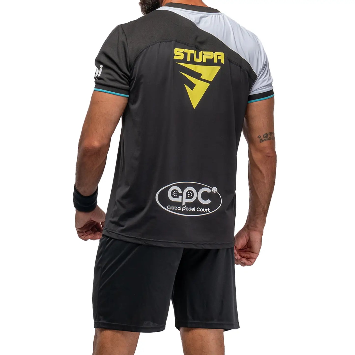 Siux Electra Stupa Official T-Shirt Black - Back 