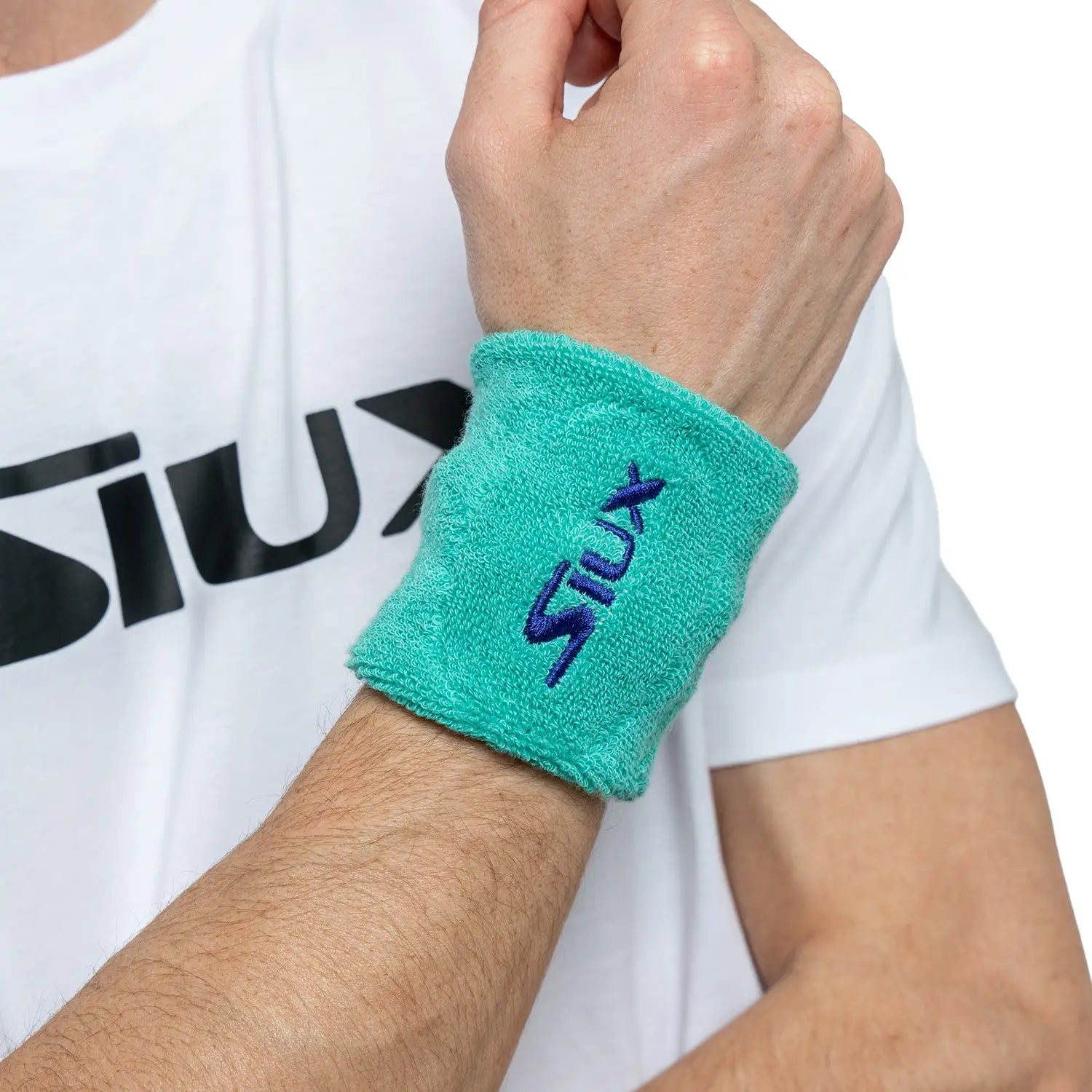 Siux Padel Reveal Wristband - 2 Pack - Turq