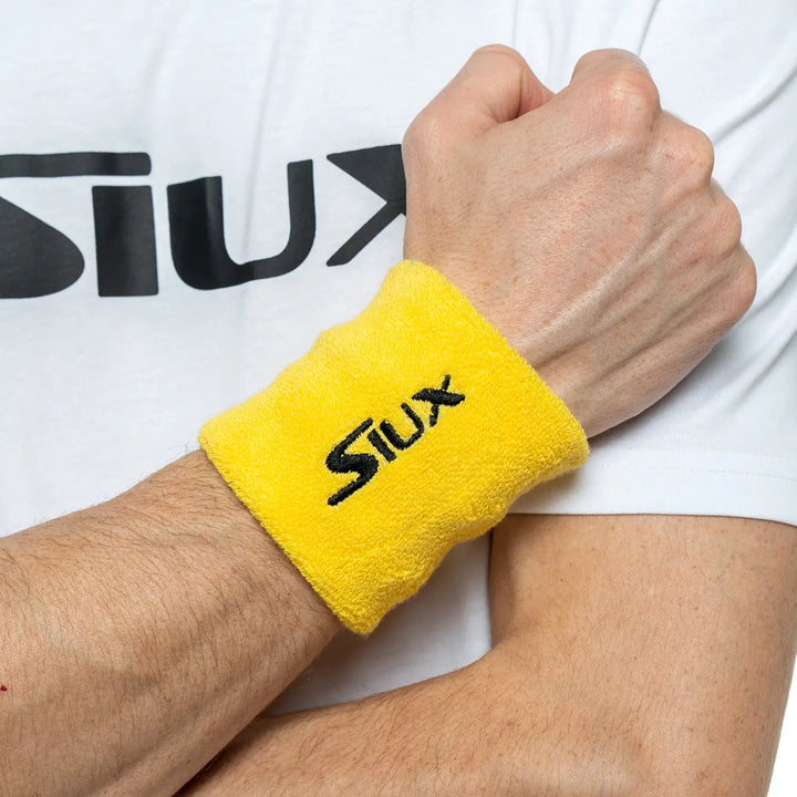 Siux Padel Reveal Wristband - 2 Pack — Yellow