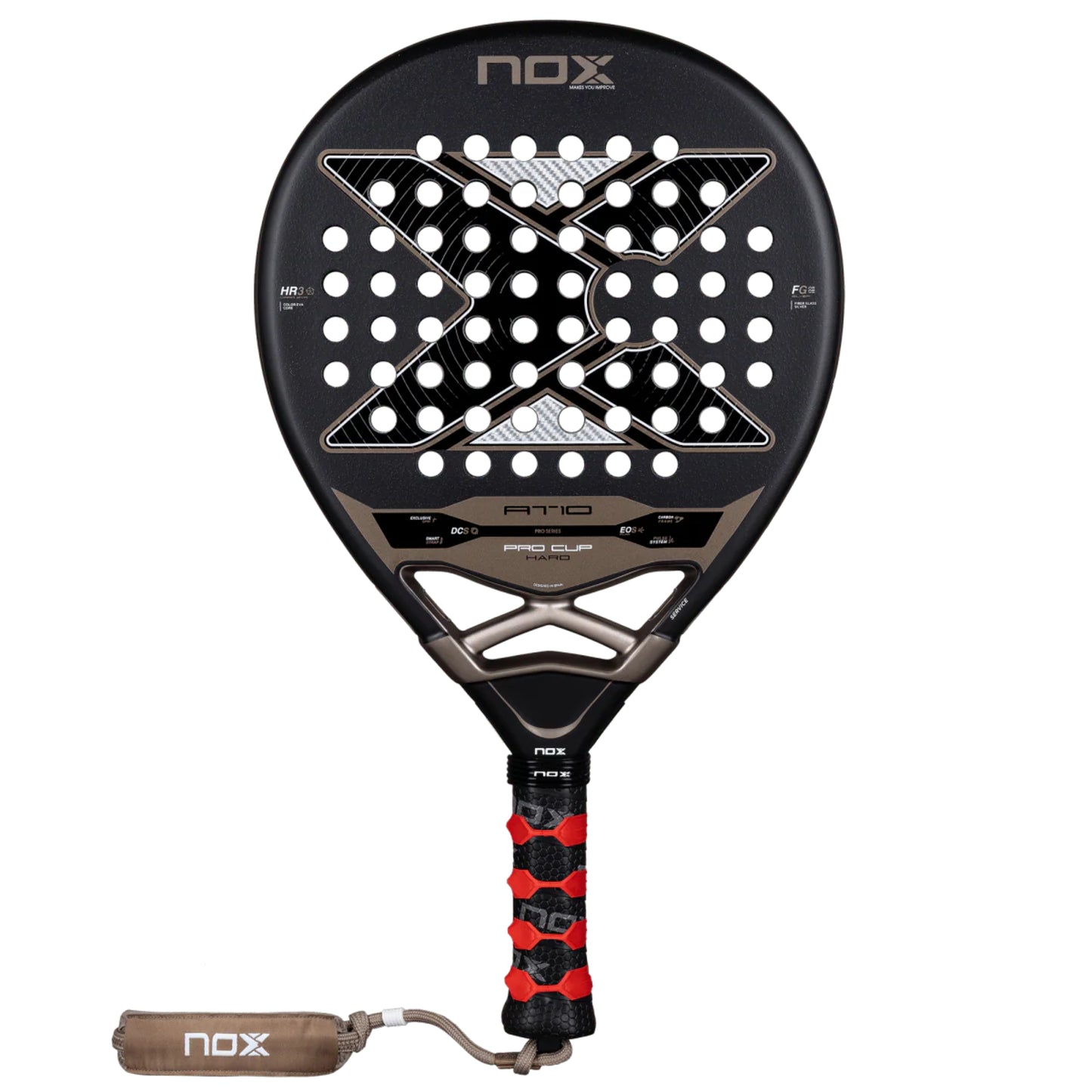 NOX AT10 Pro Cup Hard 2026 Padel Racket - Front