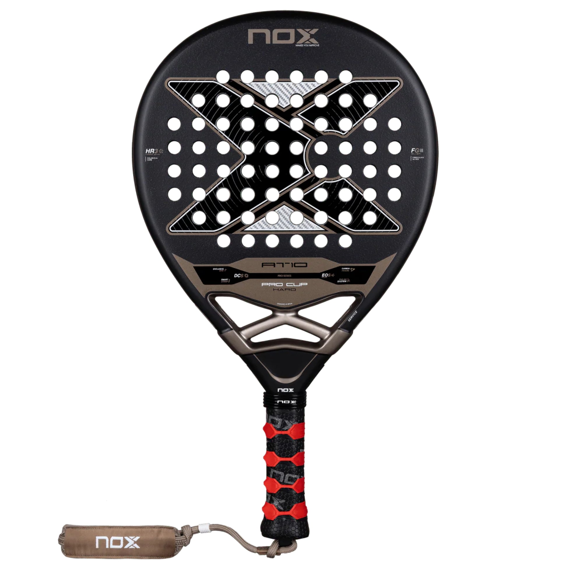 NOX AT10 Pro Cup Hard 2026 Padel Racket - Front