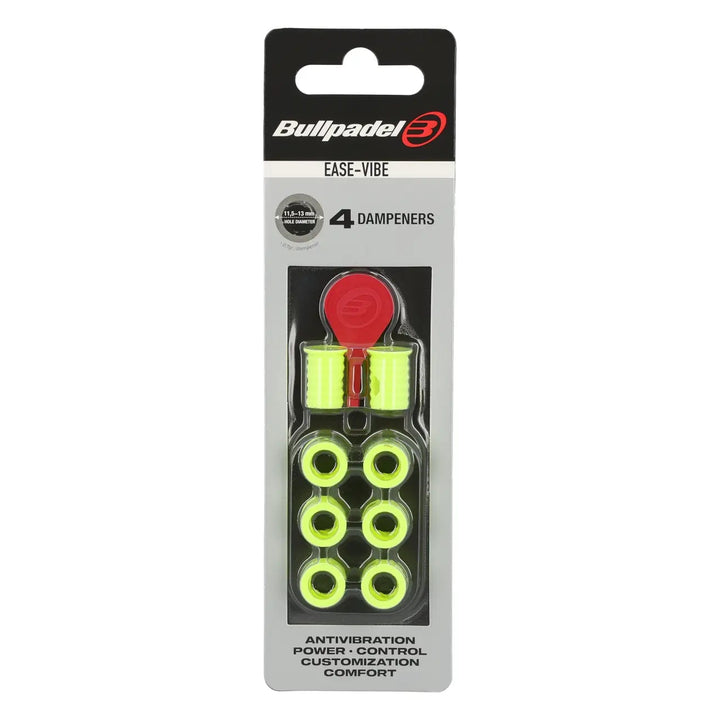 Bullpadel Easy Vibes Dampeners — Yellow