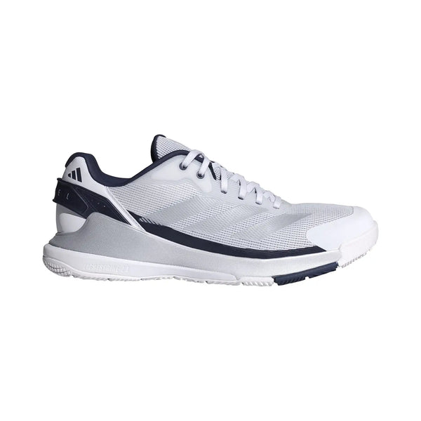 Adida CrazyQuick Lightstrike Men Padel Shoes - White/Silver