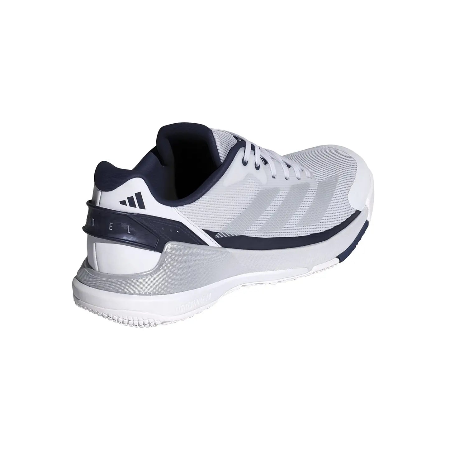 Adida CrazyQuick Lightstrike Men Padel Shoes - White/Silver