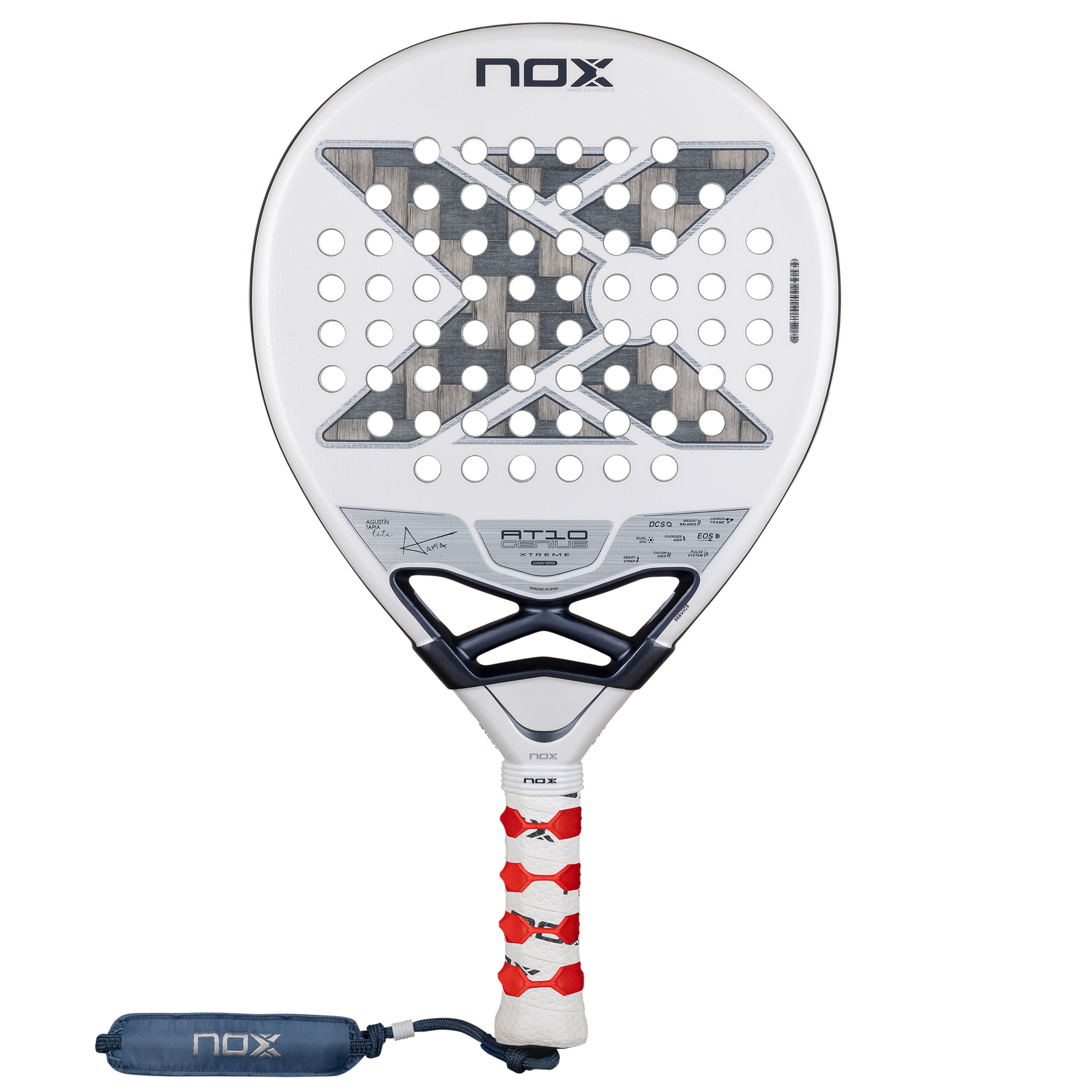 NOX AT10 Genius 12K Alum EXTREM Lite Padel Racket by Agustín Tapia