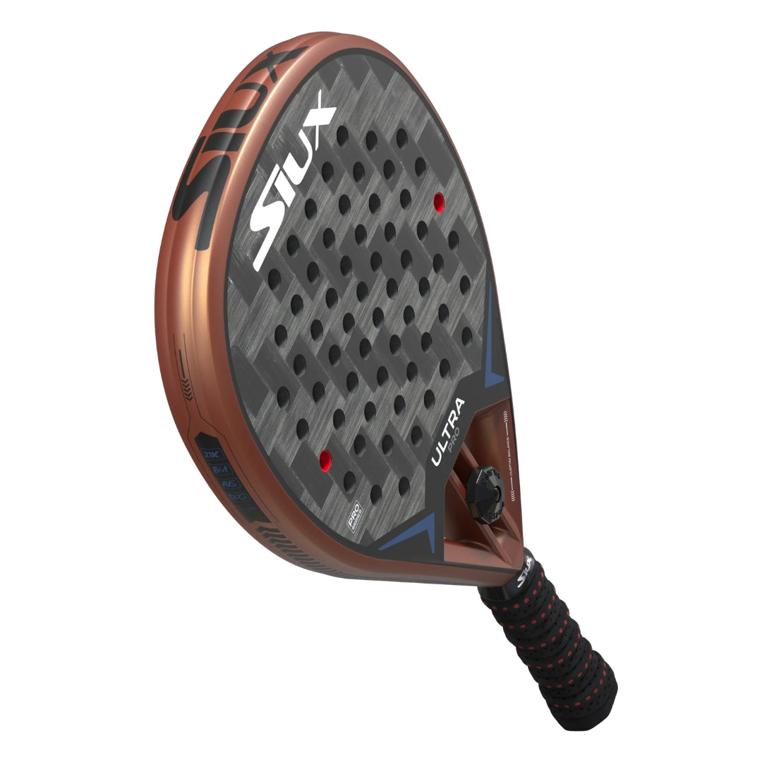 Siux Ultra Pro Padel Racket - Left tilt