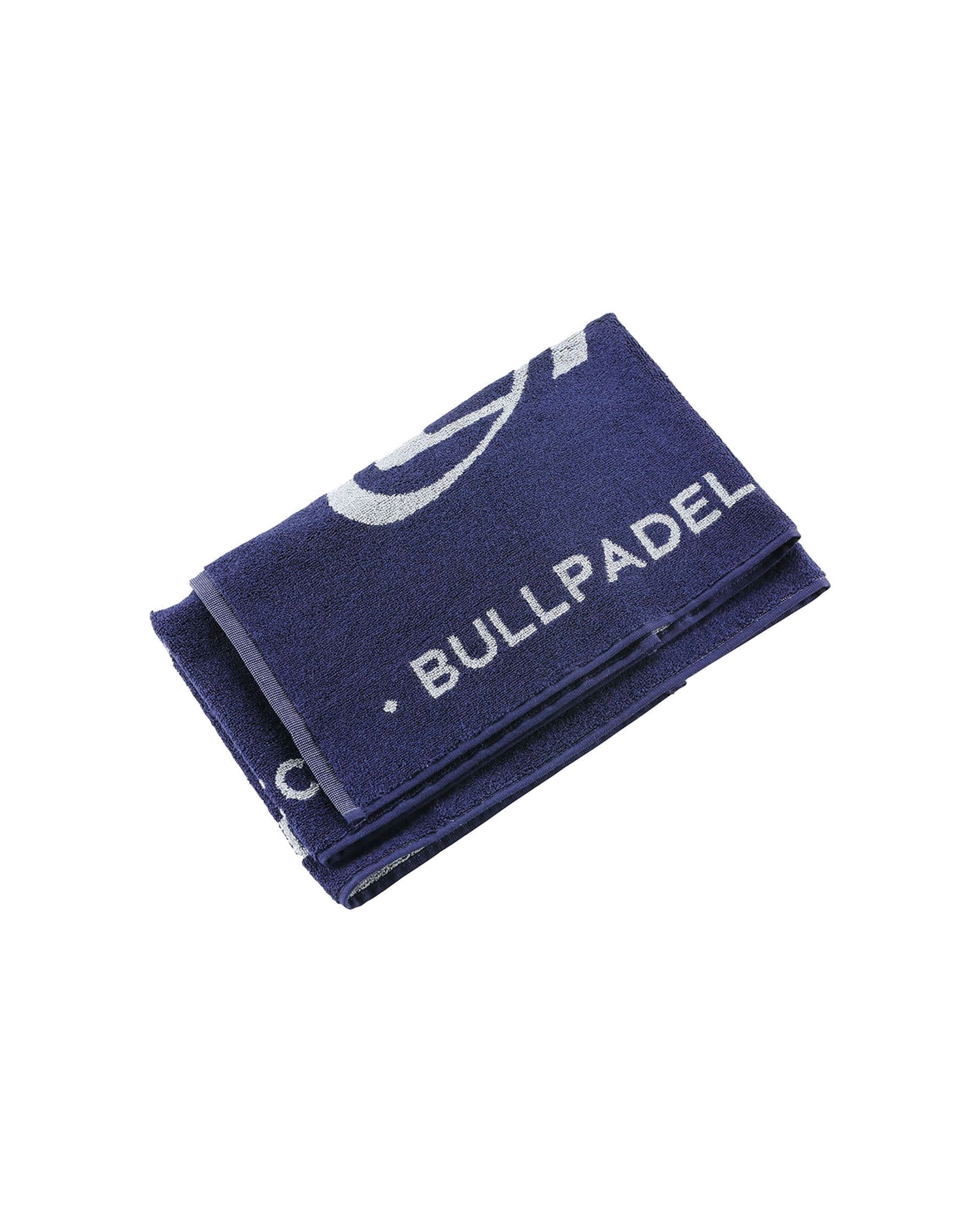 Bullpadel BPTOWEL26 Towel 100x50cm - Deep Ocean - Folded View