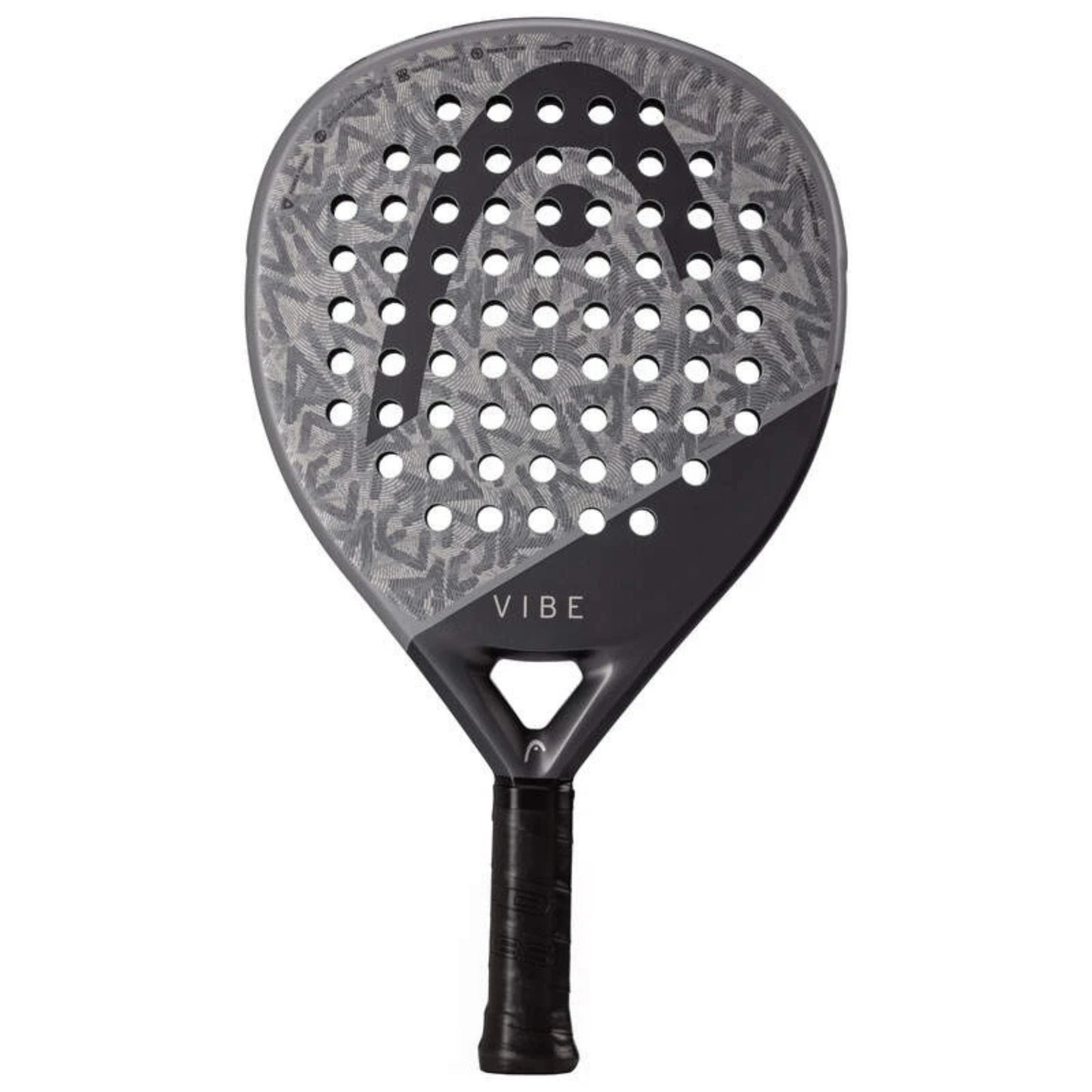 Head Vibe Padel Racket - Grey/Black - Cover