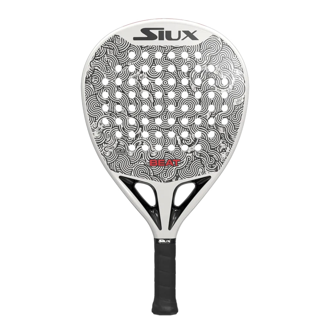 Siux Beat Hybrid Padel Racket - White - Cover